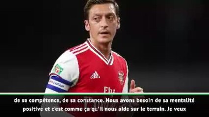 League Cup - Emery : "Nous avons besoin d'Özil"