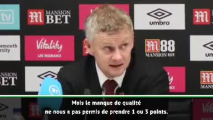 11e j. - Solskjaer : "Il faut gagner ce genre de match pour prétendre au top 4"