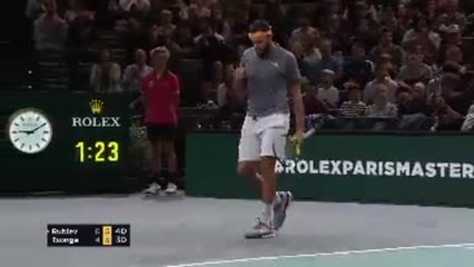 Rolex Paris Masters - Tsonga s'impose contre Rublev
