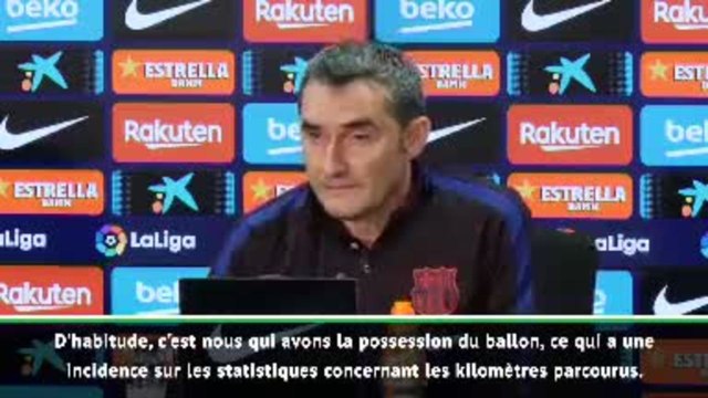 Barça - Valverde recadre un journaliste en citant Cruyff