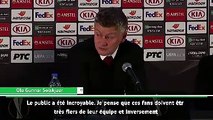 Groupe L - Solskjaer et l'entraîneur du Partizan saluent l'ambiance de Belgrade