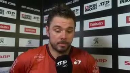 Bâle - Wawrinka : "Un pur bonheur"