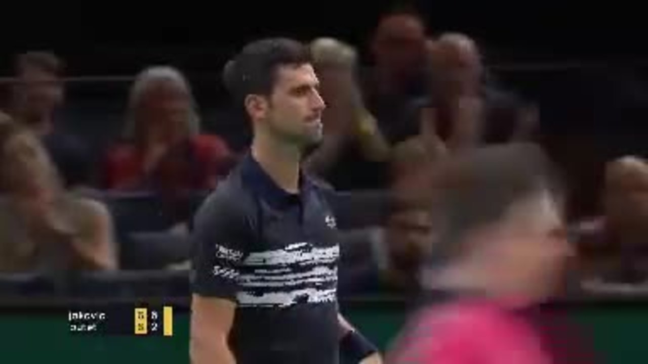 Rolex Paris Masters - Djokovic accroché mais qualifié
