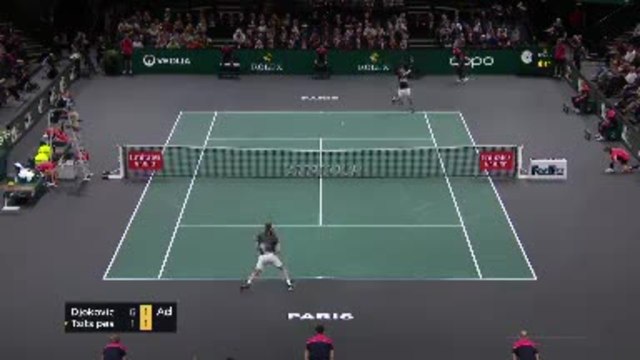 Rolex Paris Masters - Djokovic se balade contre Tsitsipas