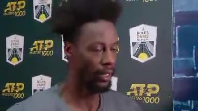 Rolex Paris Masters - Monfils : Un match dur