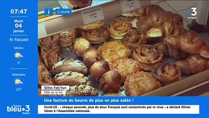 Gilles Falc'hun, PDG de la Sill, sur l'explosion du prix du beurre