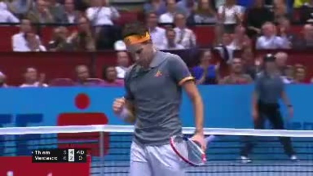 Vienne - Thiem vient à bout de Verdasco