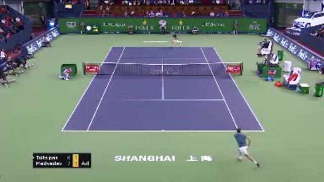 Shanghai - Medvedev qualifié pour la finale