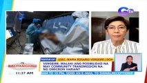 Panayam kay Health Usec. Maria Rosario Vergeire | BT