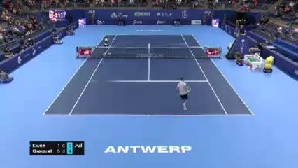 Anvers - Gasquet déjà dehors