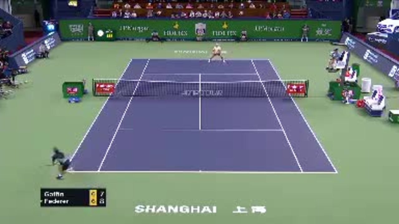 Shanghai - Federer éteint Goffin