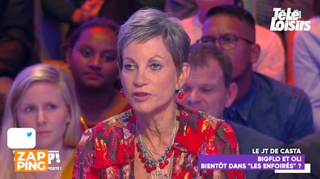 Isabelle Morini-Bosc pousse un coup de gueule envers les Enfoirés