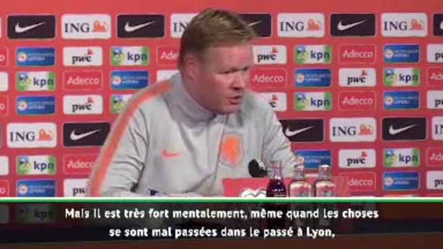 Pays-Bas - Koeman : La situation à Lyon n'aura pas d'impact négatif sur Depay