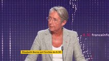 Les débats sur le pass vaccinal, les règles sur le télétravail et leur contrôle... Le 8h30 franceinfo d'Elisabeth Borne