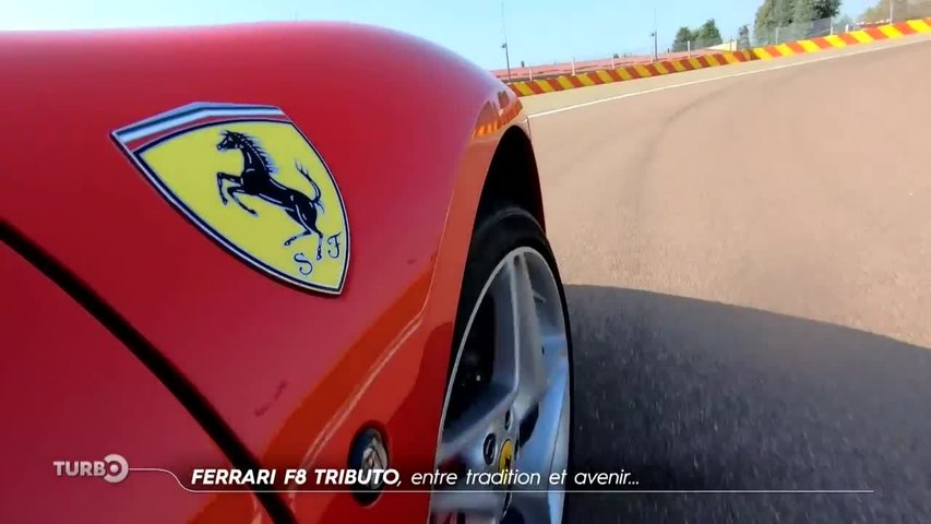 Turbo : Un essai sur circuit de la Ferrari F8...