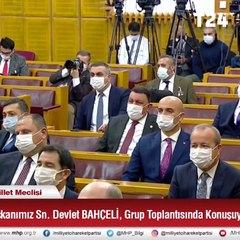 Bahçeli: Partimizin simgelerini kullanıp sokak eylemlerine heves edenlerin enselerinde kesinlikle nefesimiz olacaktır