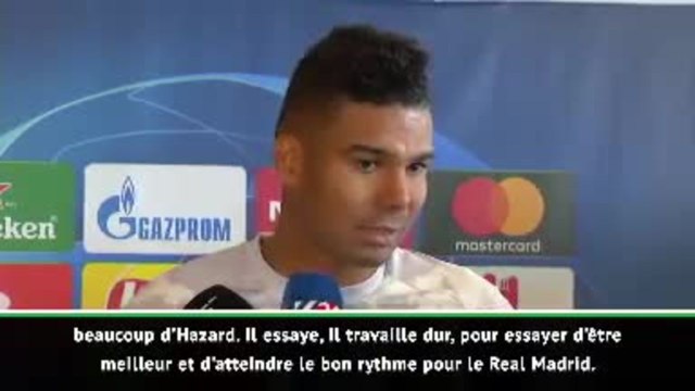 Groupe A - Casemiro : Hazard va progresser match après match