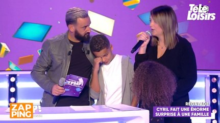 TPMP : Cyril Hanouna vient en aide à une famille en grande difficulté, les enfants ne peuvent retenir leurs larmes