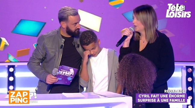 TPMP : Cyril Hanouna vient en aide à une famille en grande difficulté, les enfants ne peuvent retenir leurs larmes