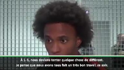 Groupe H - Willian : "Abraham a tout pour devenir l'un des meilleurs au monde"