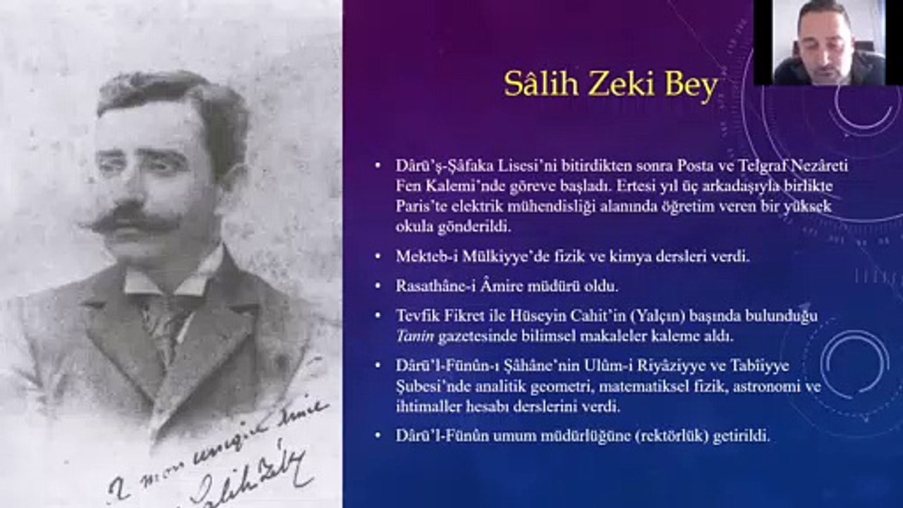 "20. YÜZYILIN BAŞINDA BİR DERS KİTABI: AVALİM-İ FELEKİYE" BAŞLIKLI KONFERANS ( 2/2)