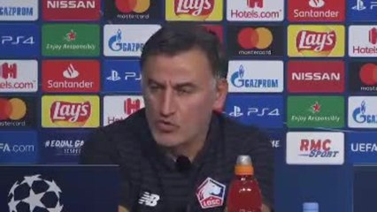 Groupe H - Galtier : "Élever notre niveau dans l'intensité physique"