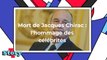 Mort de Jacques Chirac : le monde de la télévision rend hommage à l'ancien président de la République