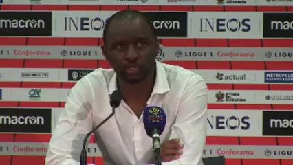 8ème j. - Vieira sur Lusamba : "Difficile de le sortir de l'équipe"