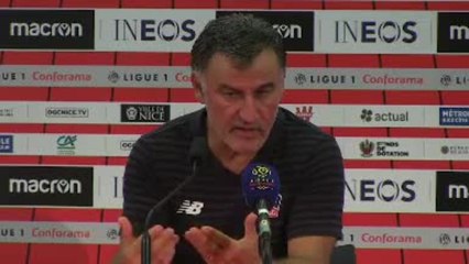 8ème j. - Galtier "frustré" et "en colère" concernant son secteur offensif