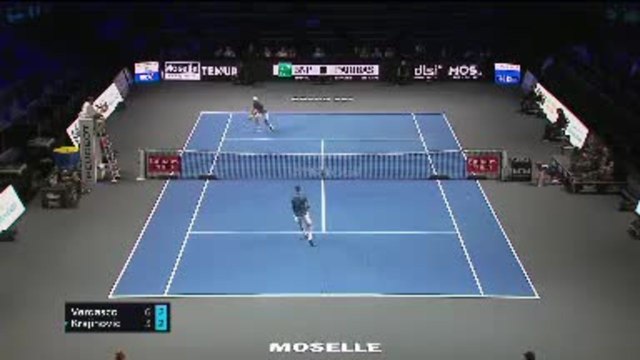 Metz - Verdasco s'incline contre Krajinovic