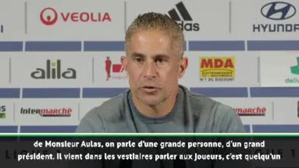 7e j. - Sylvinho : "Aulas, un grand président"