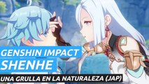 Genshin Impact - Shenhe: Una grulla en la naturaleza (JAP)