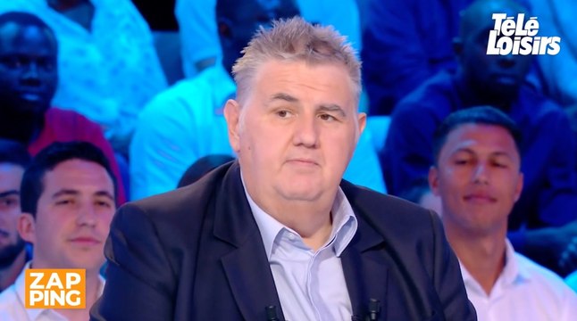 Pierre Ménès taclé (discrètement) par Olivier Dacourt dans le CFC