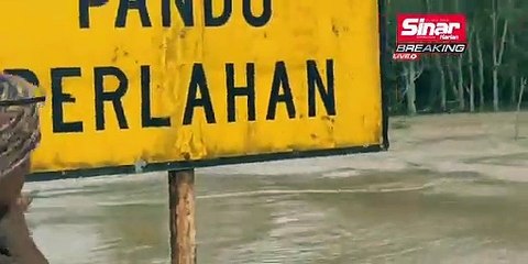 Tinjauan banjir di Kampung Pogoh 2, Segamat