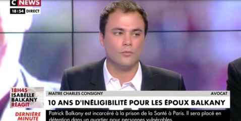 Patrick Balkany  "souffre-douleur" de Quotidien : Charles Consigny balance !