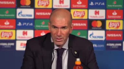 Groupe A - Zidane : "Le PSG a été très bon à tous les niveaux"