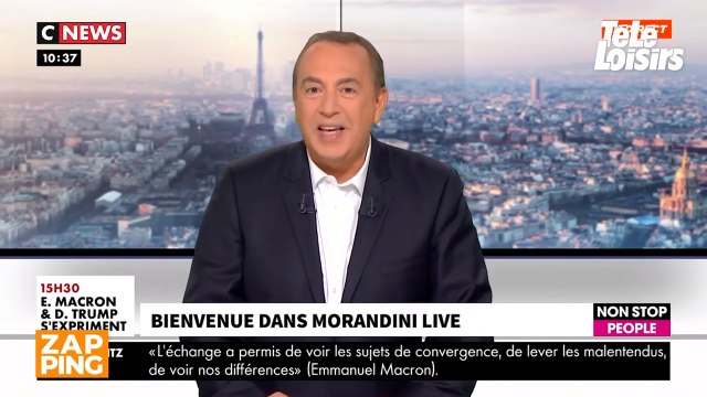 Jean-Marc Morandini pousse un coup de gueule pour sa première de Morandini Live