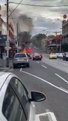 'Aşı pasaportuna hayır' diye bağırıp, kendini yaktı!