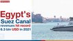 Egypt's Suez Canal revenues hit record 6.3 bln USD in 2021 | The Nation Thailand