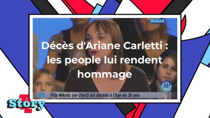 Mort d'Ariane (Club Dorothée) : les people lui rendent hommage