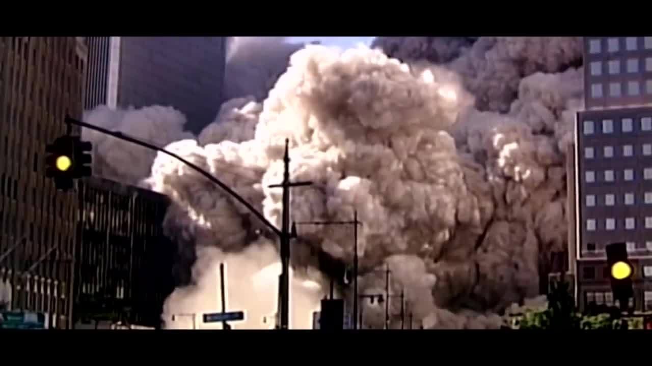 Les terribles images de l'effondrement du World...