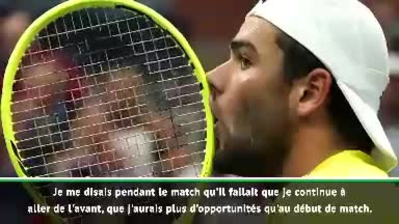 US Open - Berrettini explique comment il est venu à bout de Monfils