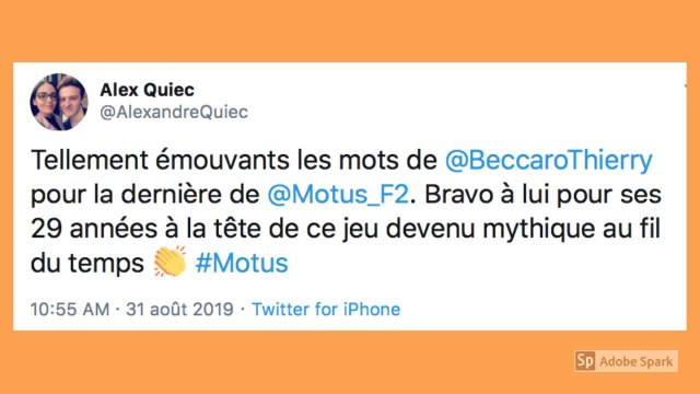 Motus, un monument de la télé qui s'éteint … Les Twittos déplorent l'arrêt du jeu mythique