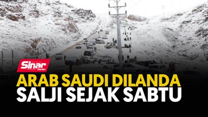 Arab Saudi dilanda salji sejak Sabtu