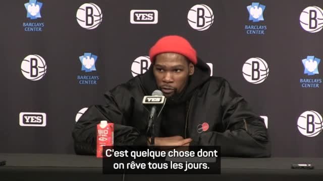 Brooklyn Nets - Durant sur le retour de Irving : Je suis impatient de le voir sur le terrain