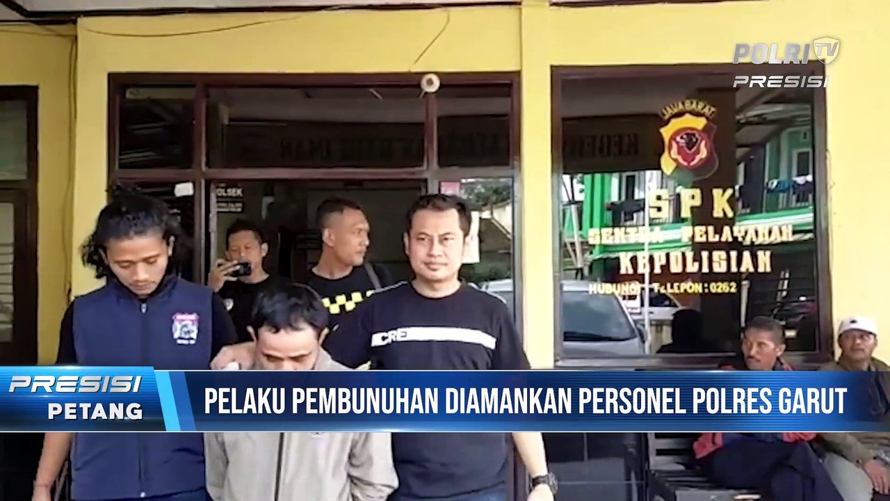 Sat Reskrim Polres Garut Ungkap Kasus Pembunuhan Suami Gorok Istri