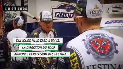 Il y a 21 ans - Virenque et les Festina exclus du Tour !