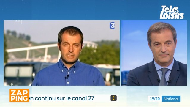 Le journaliste Stéphane Lippert fait d'émouvants adieux au 19/20 de France 3