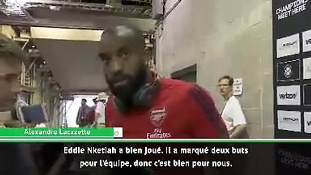 Arsenal - Lacazette se réjouit de son rôle avec le jeune Nketiah