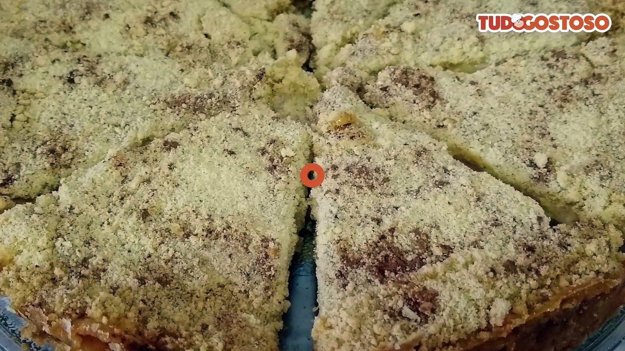Bolo farofa de banana